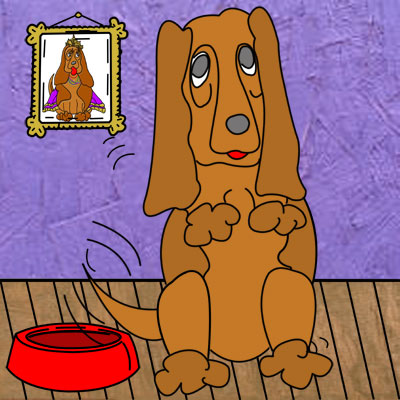 Jude Wagging