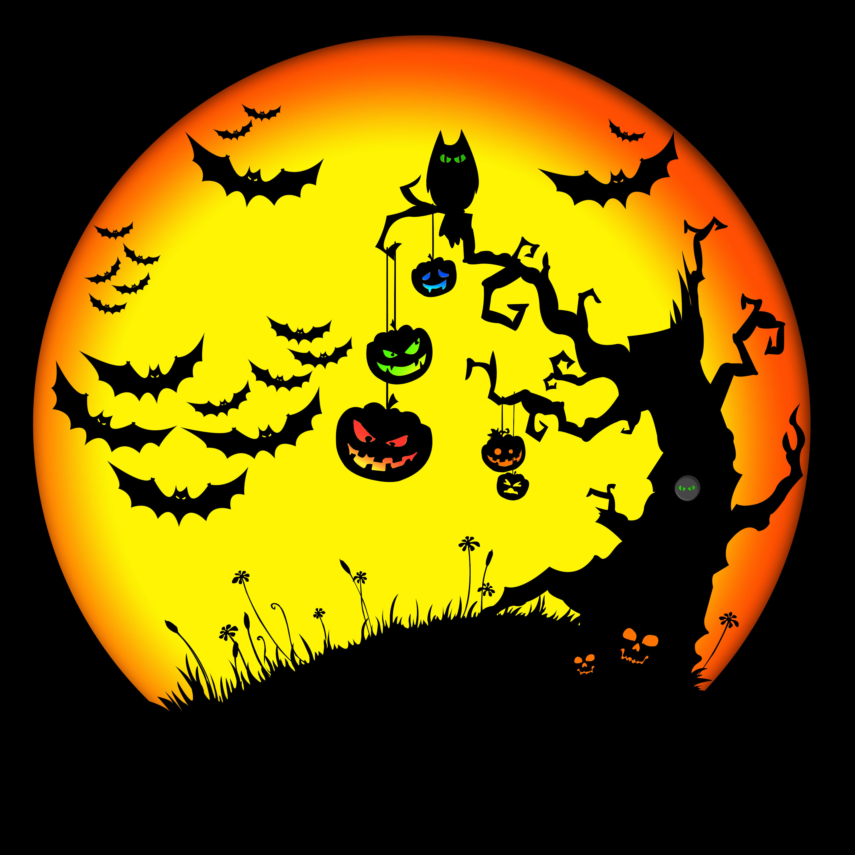 Halloween Pumpkin Tree