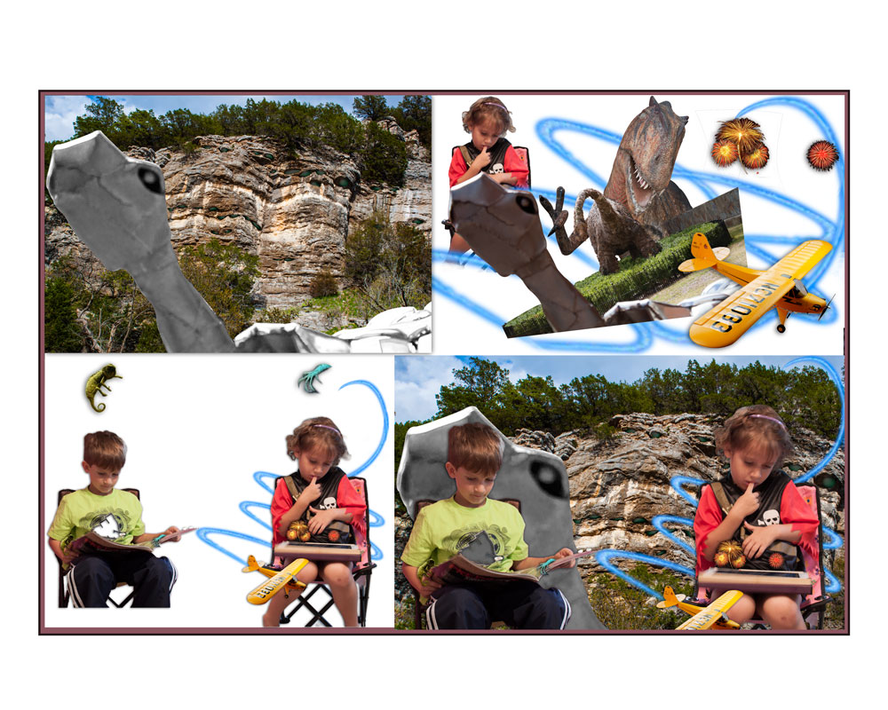 Montage Reading The Past