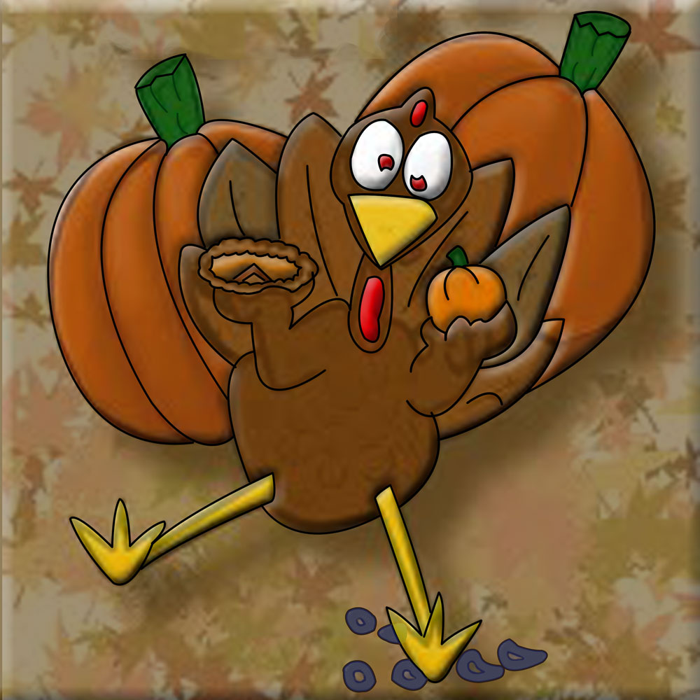 Thanksgiving Day Wild Turkey